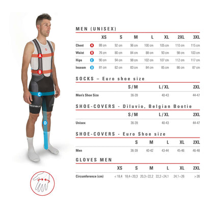 Castelli Rosso Corsa Espresso Gloves - Image 3