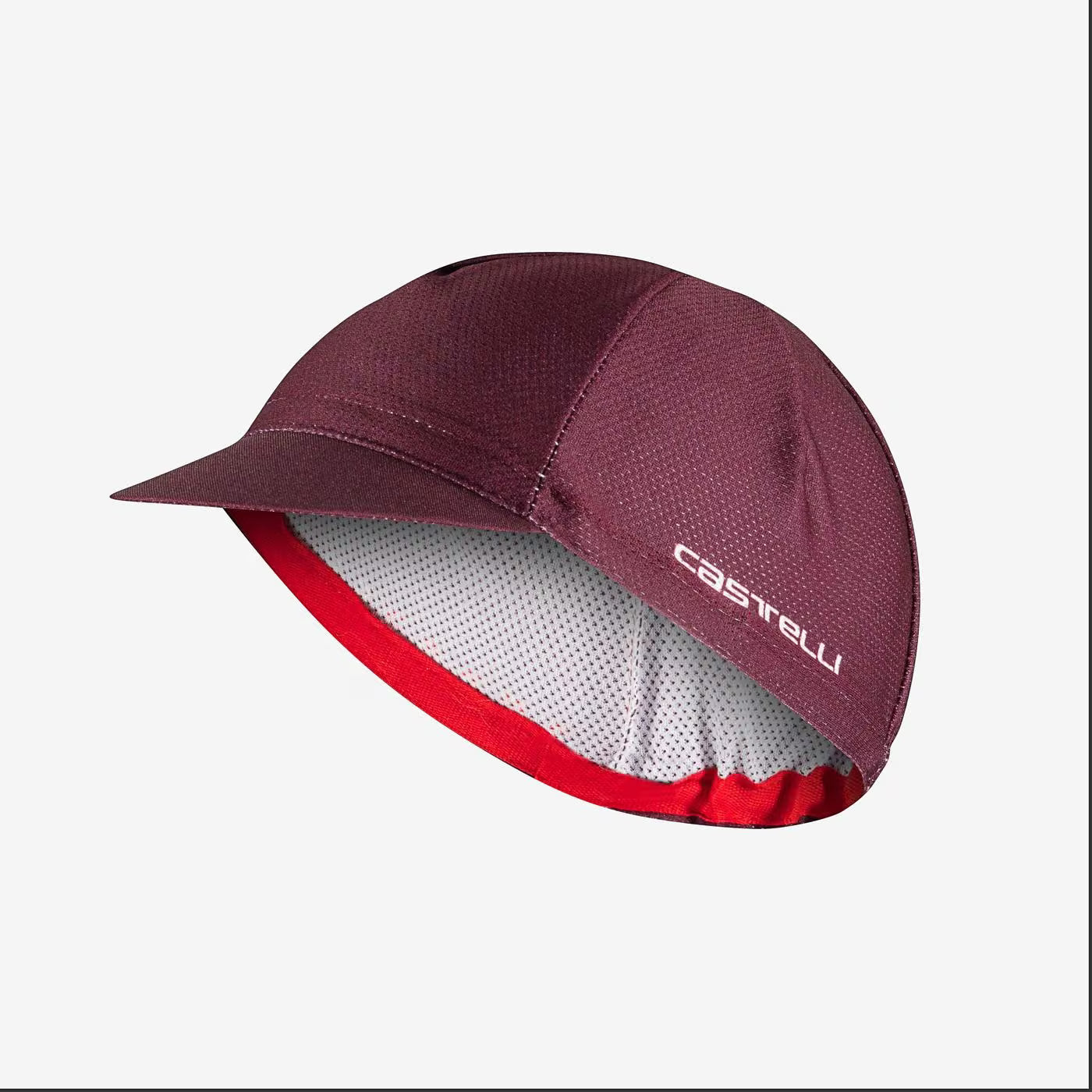 Castelli Premio Cycling Cap Deep Bordeaux - Image 1