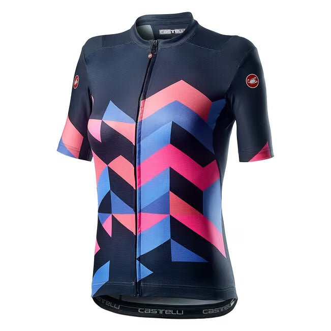 Castelli Unlimited Jersey Women's Dark Steel Blue - Image 1