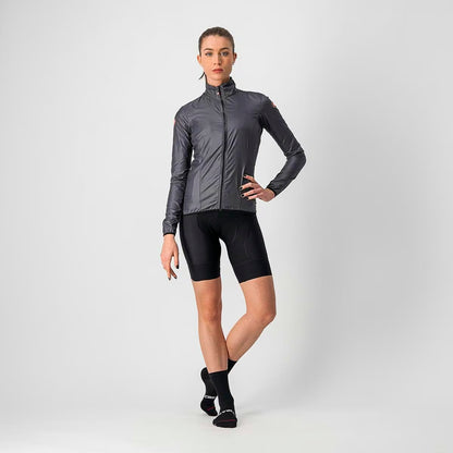 Castelli Aria Shell Jacket Women's Dark Gray - Image 6