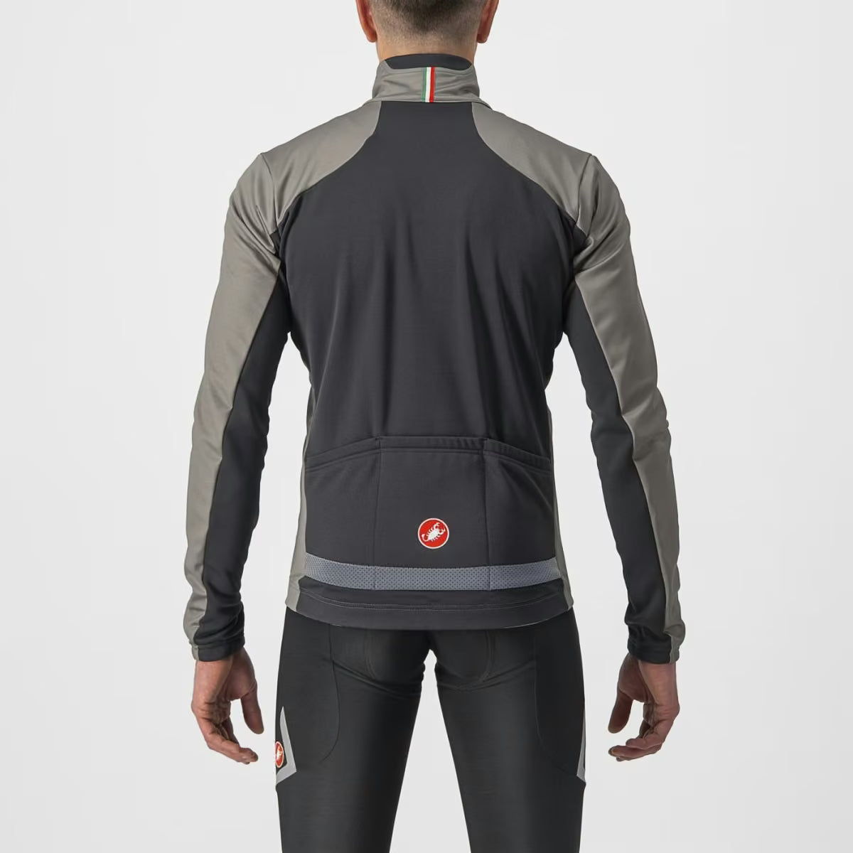 Castelli Transition 2 Jacket Men's Nickel Gray/Dark Gray-Sil - Image 2