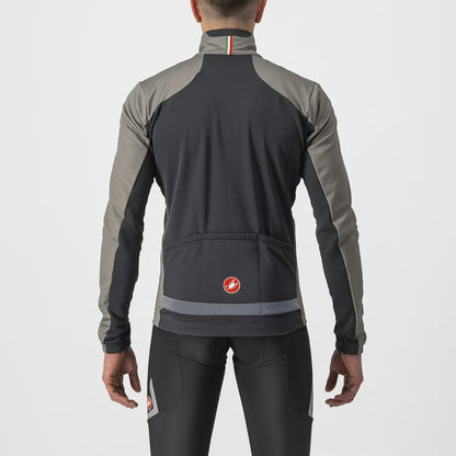Castelli Transition 2 Jacket Men's Nickel Gray/Dark Gray-Sil - Image 2