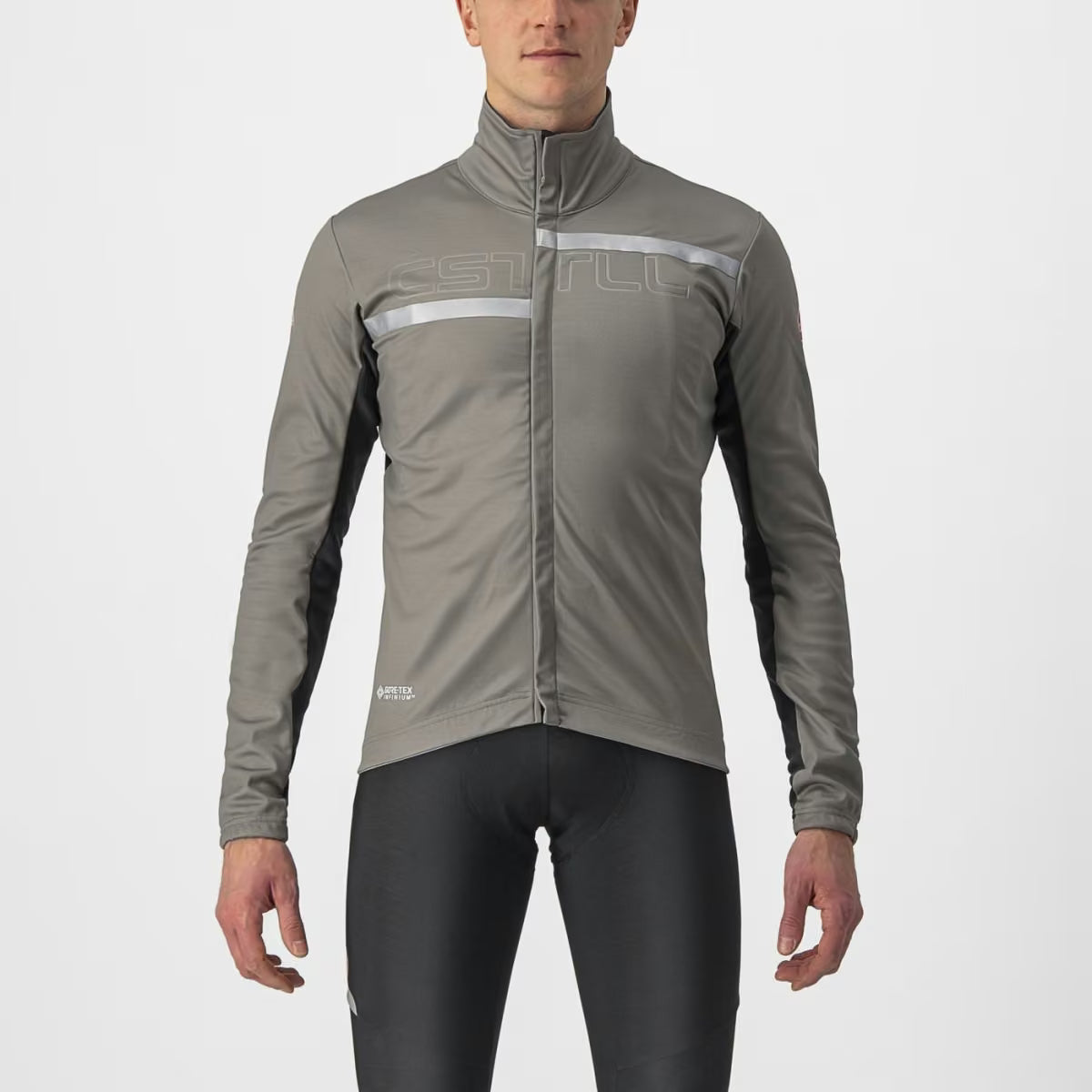 Castelli Transition 2 Jacket Men's Nickel Gray/Dark Gray-Sil - Image 1