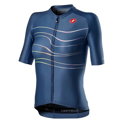 Castelli Aero Pro Jersey Women's Agate Blue - Image 1