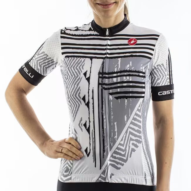Castelli Astratta Jersey Women's Black - Image 3