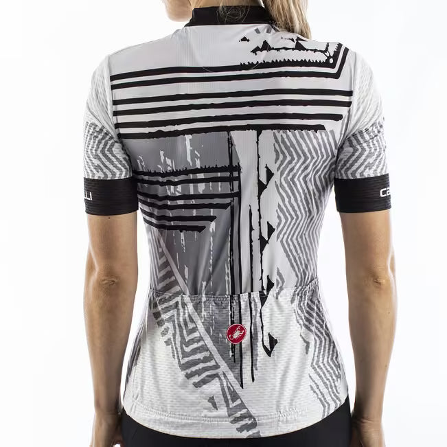 Castelli Astratta Jersey Women's Black - Image 5