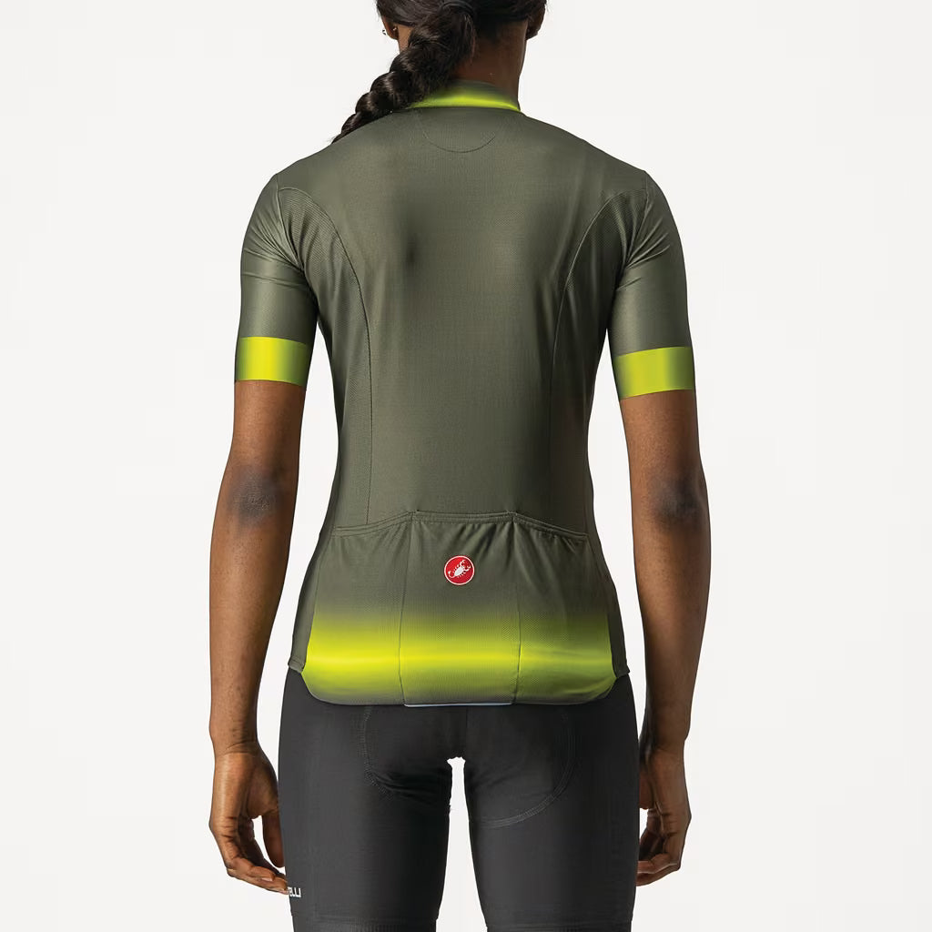 Castelli Gradient Jersey Women's Military Green - Image 2
