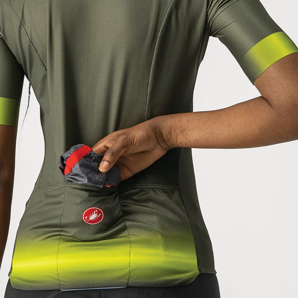 Castelli Gradient Jersey Women's Military Green - Image 3