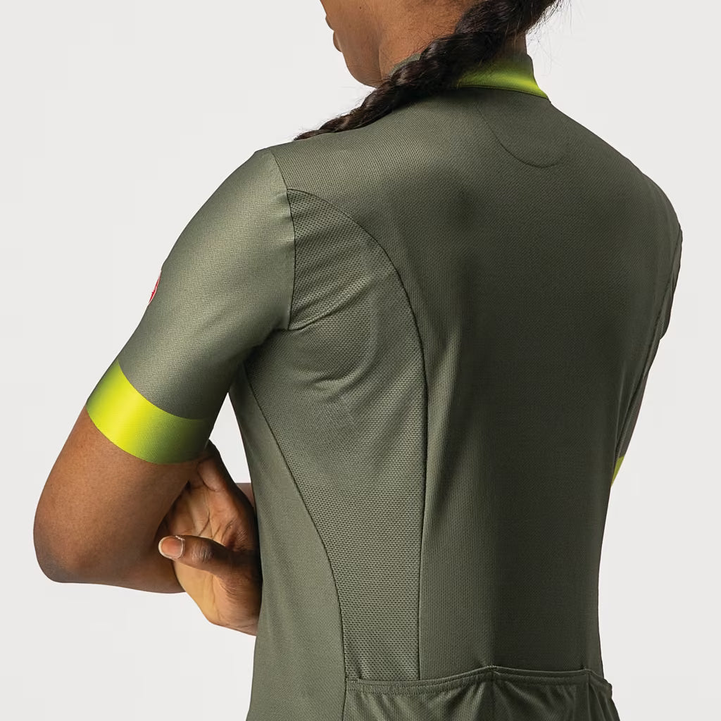 Castelli Gradient Jersey Women's Military Green - Image 6