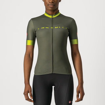 Castelli Gradient Jersey Women's Military Green - Image 1
