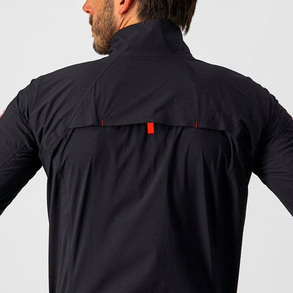 Castelli Emergency 2 Rain Jacket Men's Light Black - Image 4