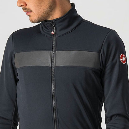 Castelli Raddoppia 3 Jacket Men's Light Black/Reflex - Image 4