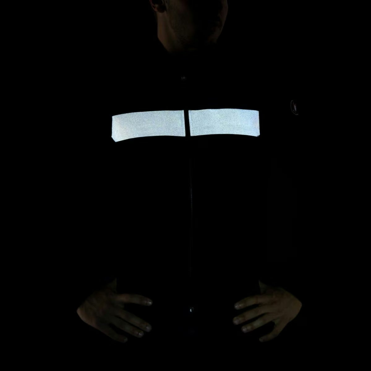 Castelli Raddoppia 3 Jacket Men's Light Black/Reflex - Image 6