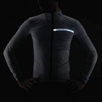 Castelli Squadra Stretch Jacket Men's Silver Gray/Dark Gray - Image 10