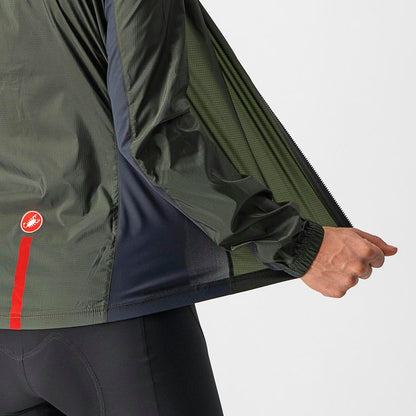 Castelli Squadra Stretch Jacket Women's Military Green/Dark - Image 3