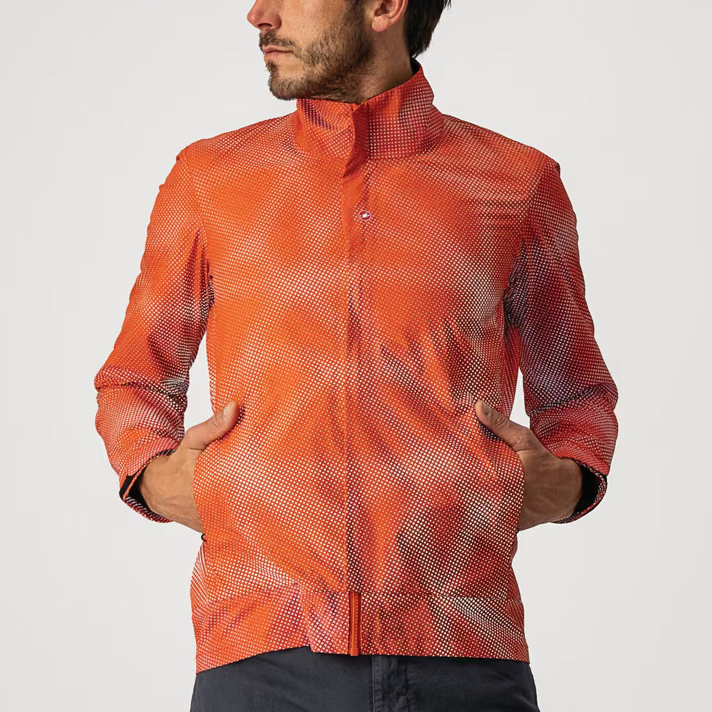 Castelli Commuter Reflex Jacket Men's Reflex Fiery Red - Image 5