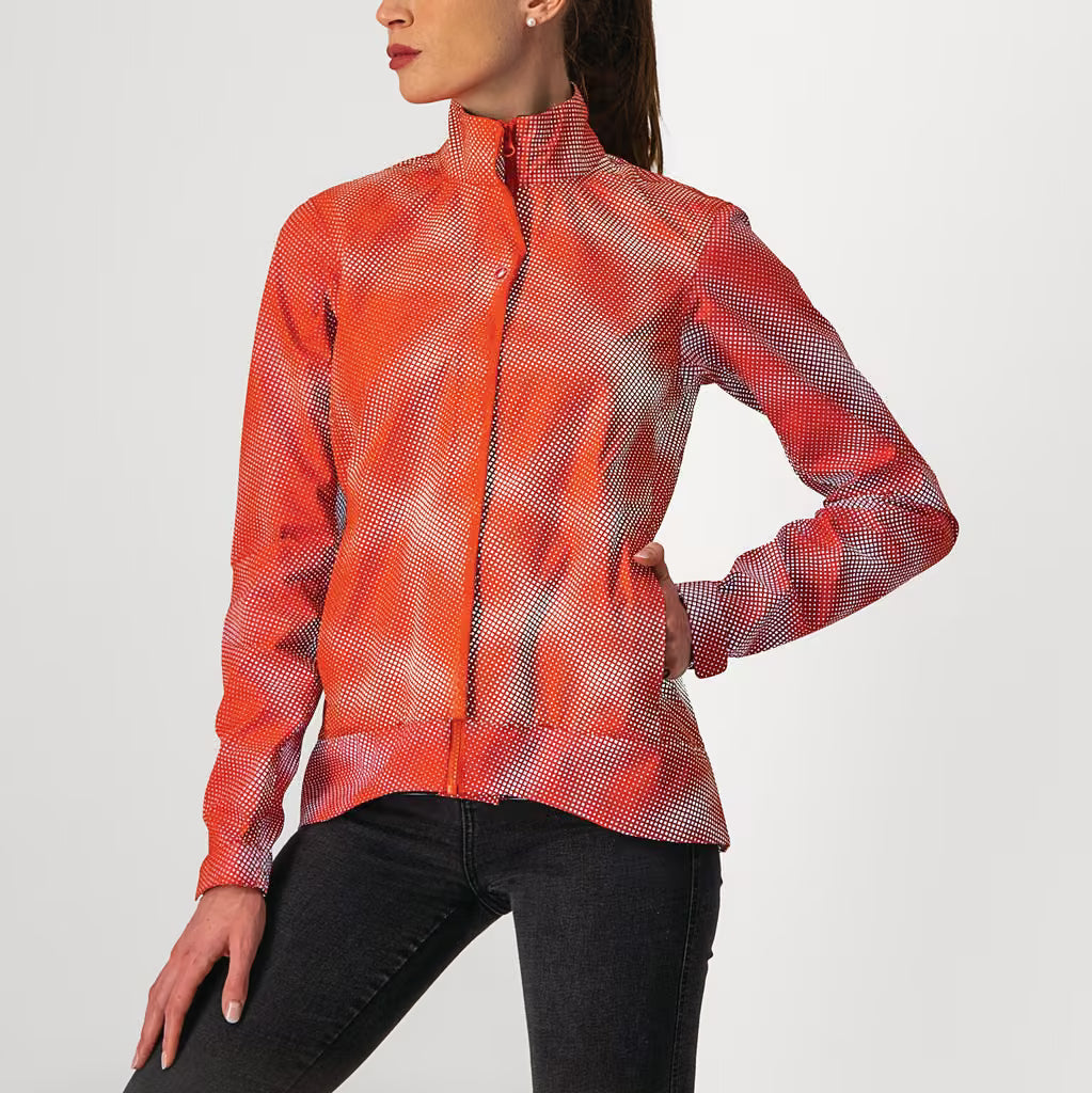 Castelli Commuter Reflex Jacket Women's Fiery Red - Image 3