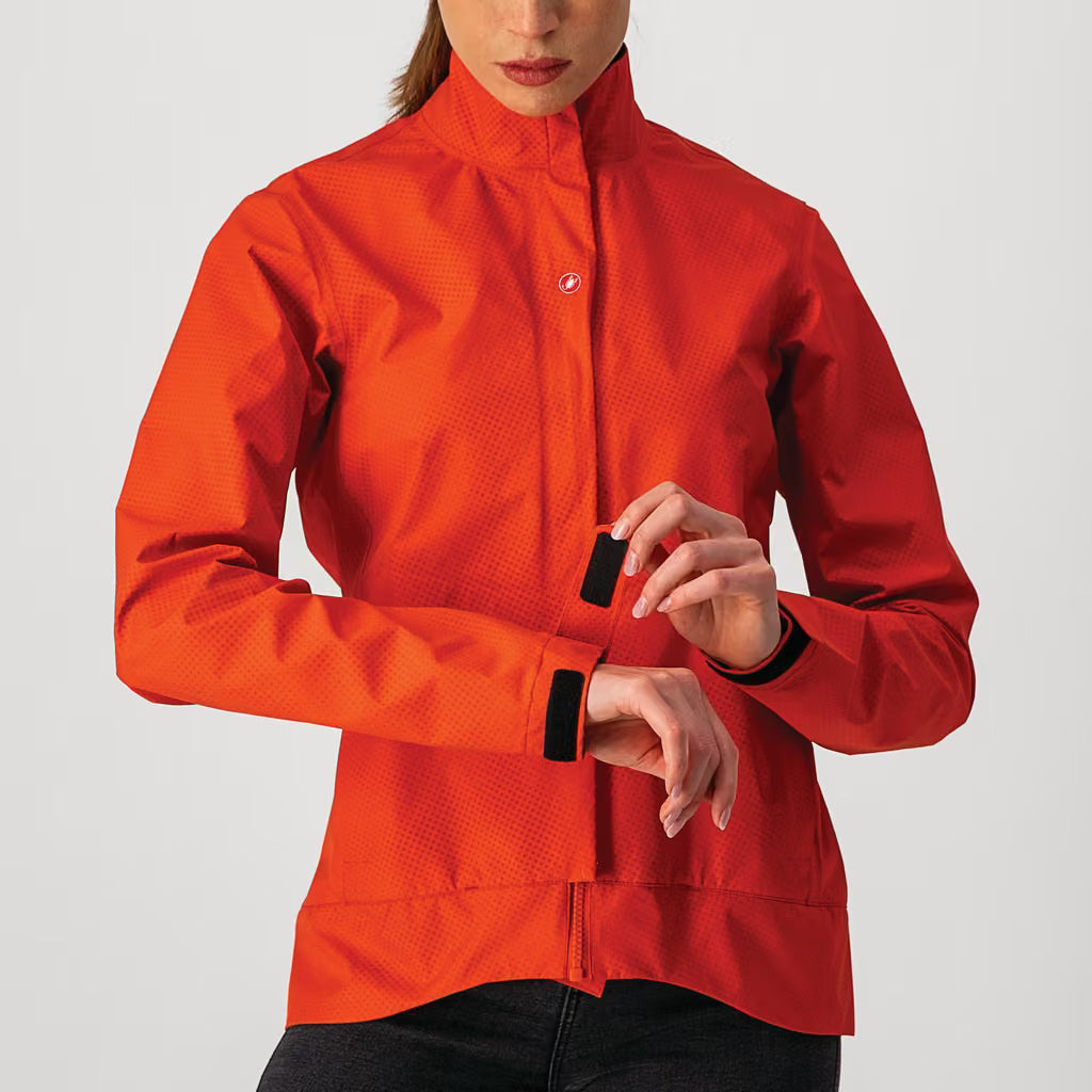 Castelli Commuter Reflex Jacket Women's Fiery Red - Image 4