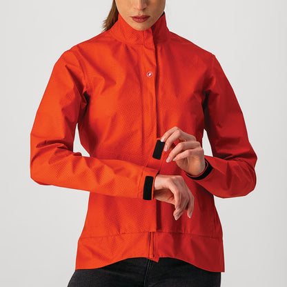 Castelli Commuter Reflex Jacket Women's Fiery Red - Image 4