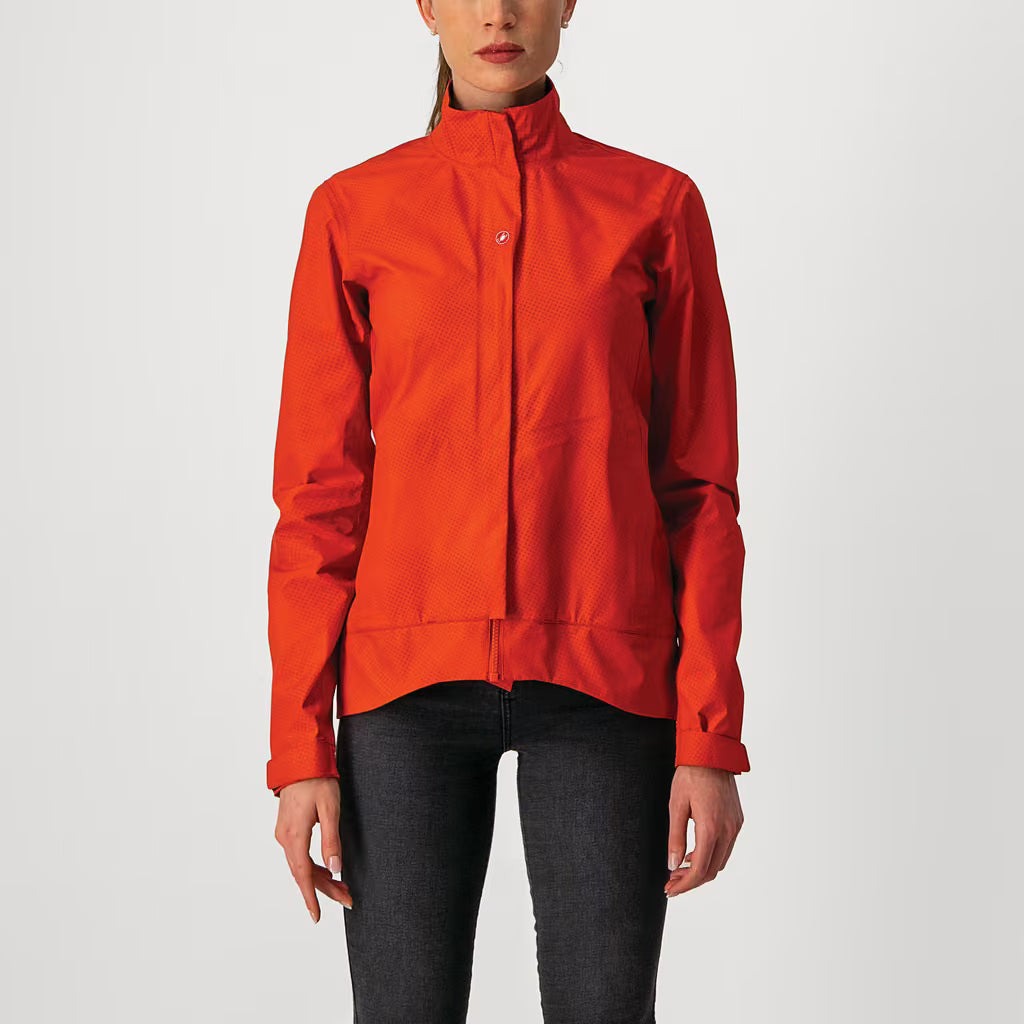 Castelli Commuter Reflex Jacket Women's Fiery Red - Image 1