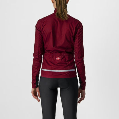 Castelli Go Jacket Women's Bordeaux/Brilliant Pink - Image 2