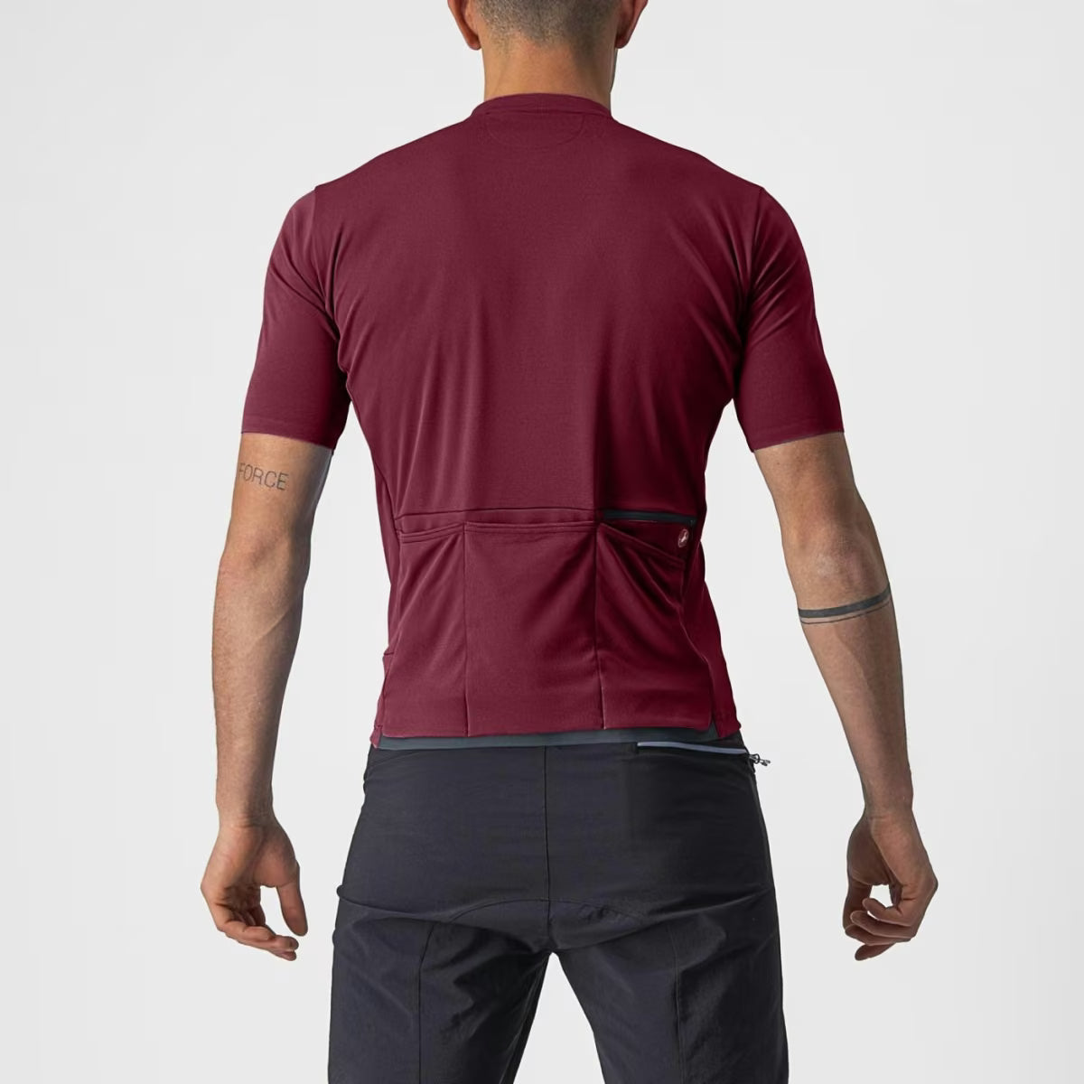 Castelli Unlimited Allroad Jersey Men's Bordeaux - Image 2