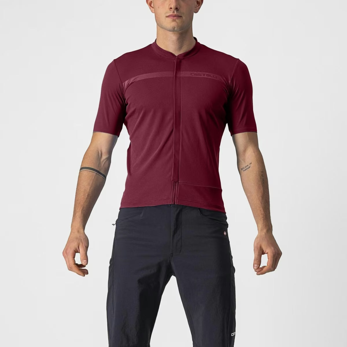 Castelli Unlimited Allroad Jersey Men's Bordeaux - Image 1
