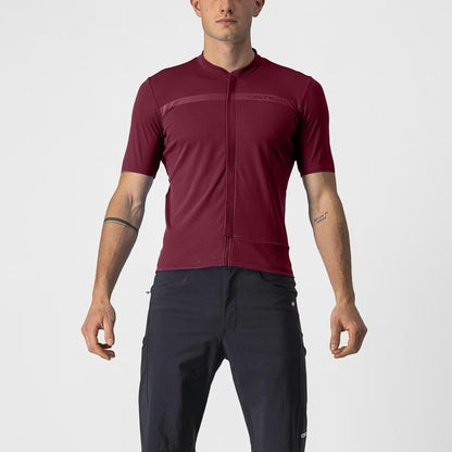 Castelli Unlimited Allroad Jersey Men's Bordeaux - Image 1