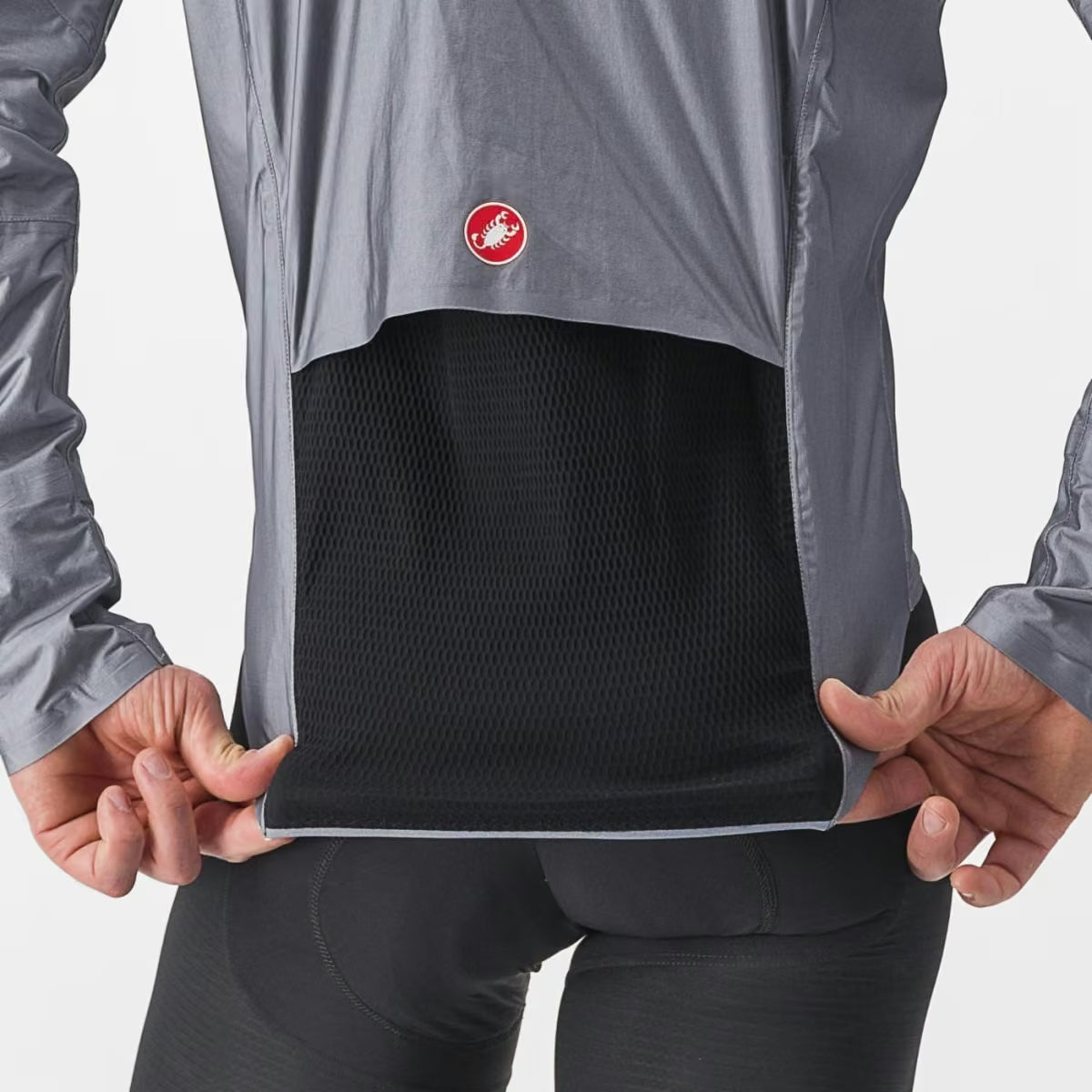 Castelli Tempesta Lite Jacket Men's Lite Gray - Image 3
