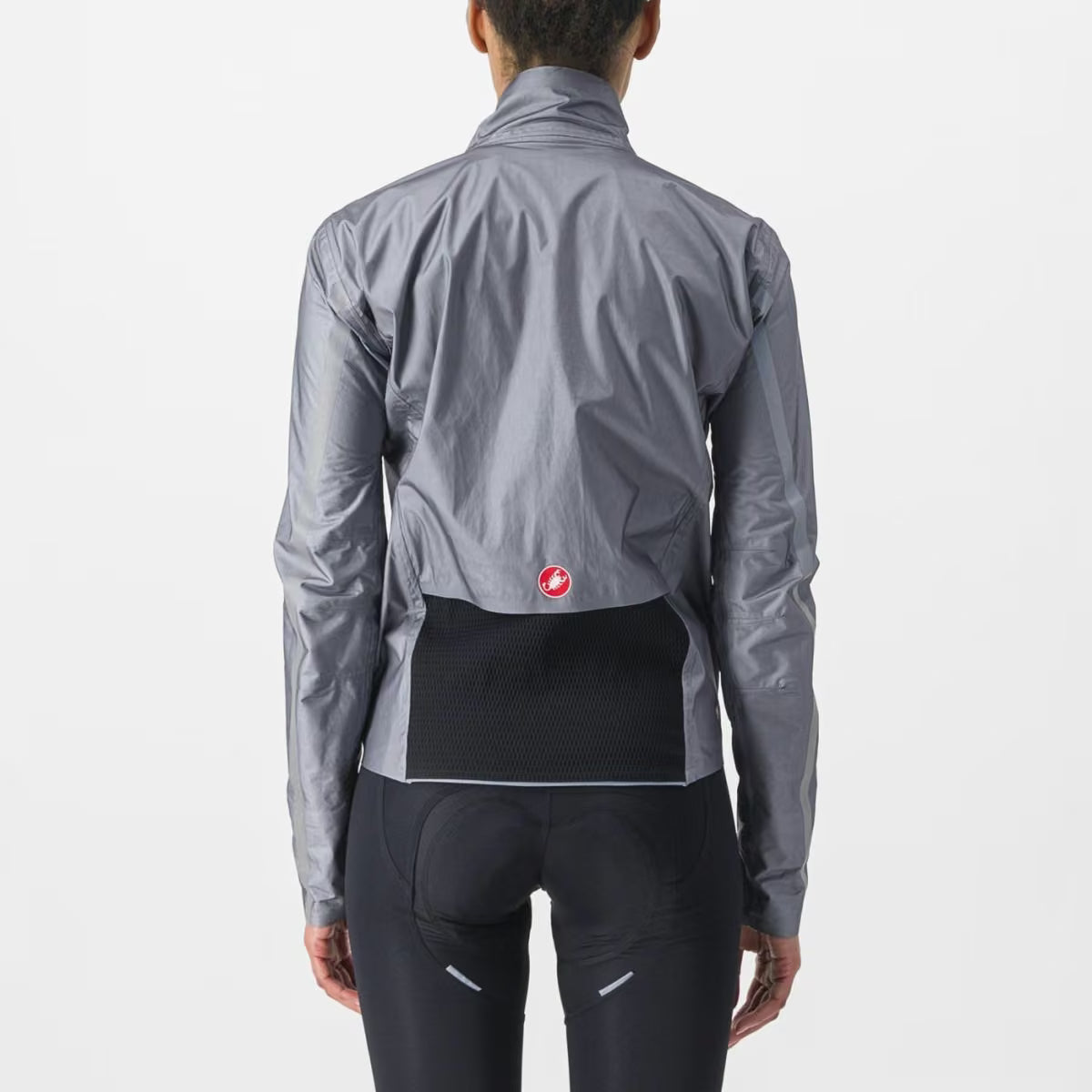 Castelli Tempesta Lite Jacket Women's Lite Gray - Image 2