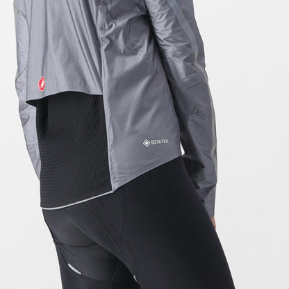 Castelli Tempesta Lite Jacket Women's Lite Gray - Image 4