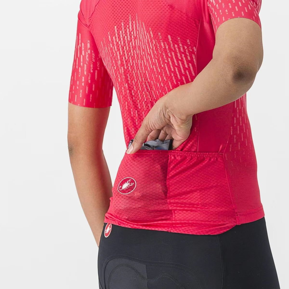Castelli Tempesta Lite Jacket Women's Lite Gray - Image 7