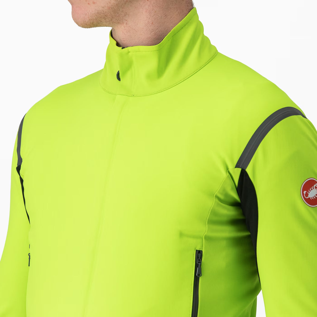 Castelli Perfetto RoS 2 Long Sleeve Jacket Men's Electric Li - Image 5