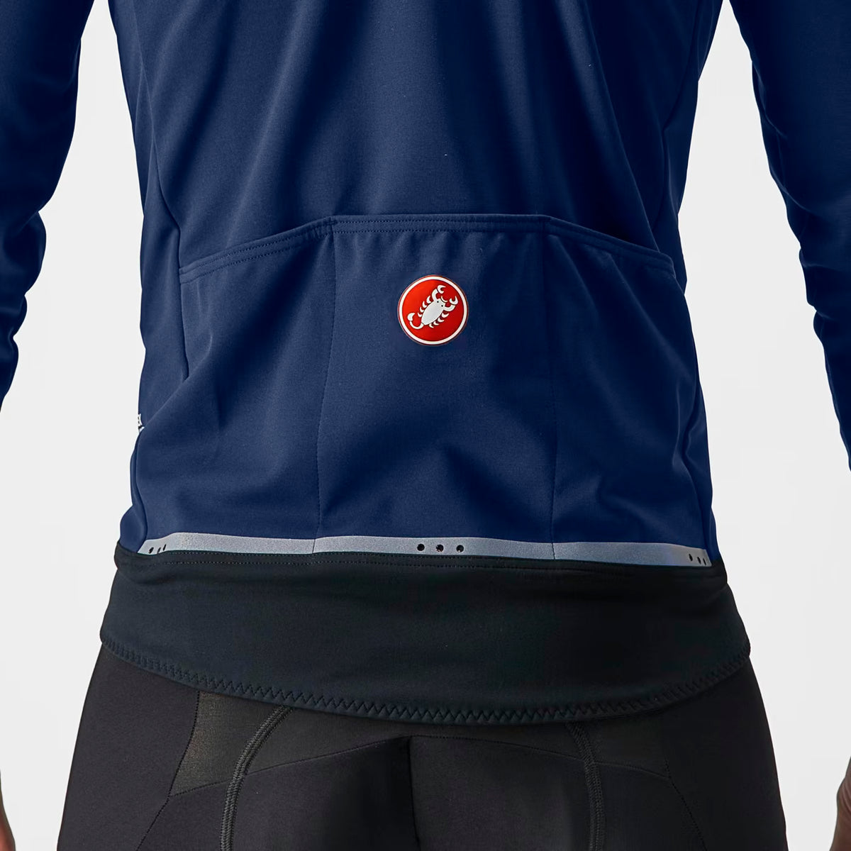 Castelli Perfetto RoS 2 Long Sleeve Jacket Men's Belgian Blu - Image 3