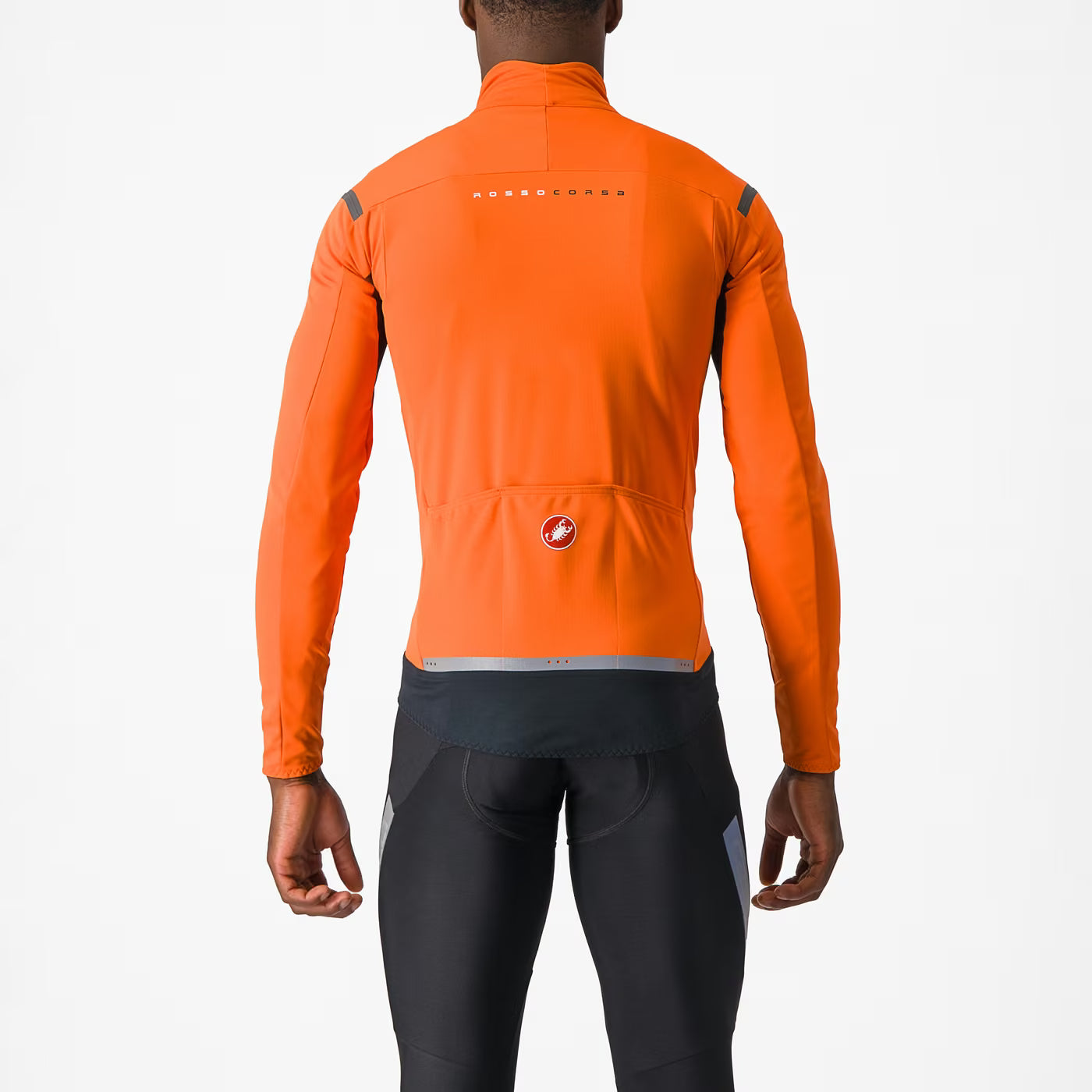 Castelli Perfetto RoS 2 Long Sleeve Jacket Men's Red Orange/ - Image 2