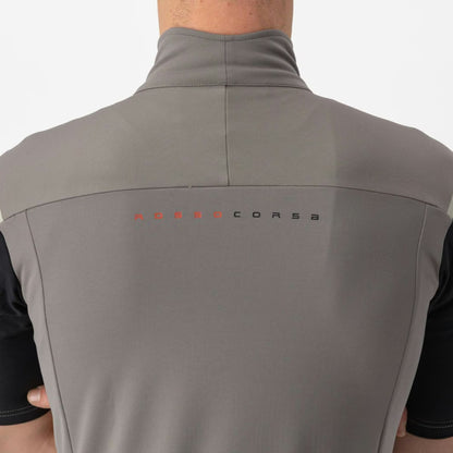 Castelli Gabba RoS 2 Jacket Men's Nickel Gray/Travertine Gra - Image 5