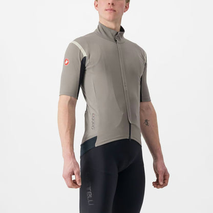 Castelli Gabba RoS 2 Jacket Men's Nickel Gray/Travertine Gra - Image 7