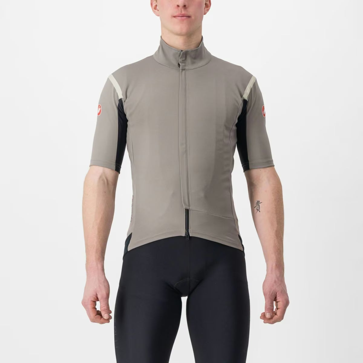 Castelli Gabba RoS 2 Jacket Men's Nickel Gray/Travertine Gra - Image 1