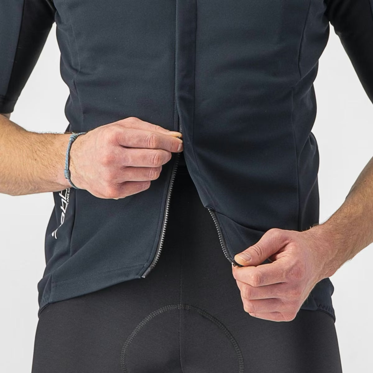 Castelli Gabba RoS 2 Jacket Men's Light Black/Black Reflex - Image 6