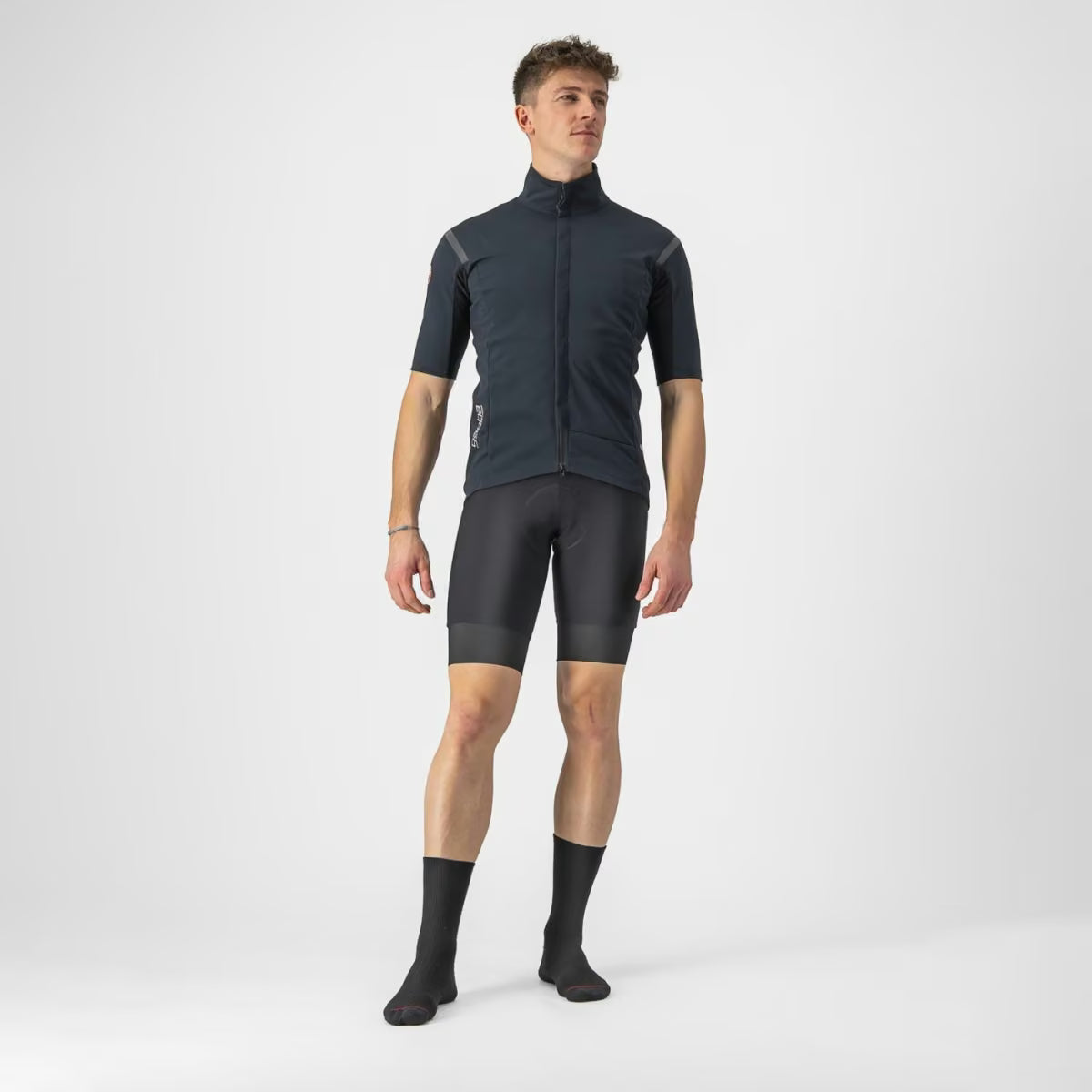 Castelli Gabba RoS 2 Jacket Men's Light Black/Black Reflex - Image 8