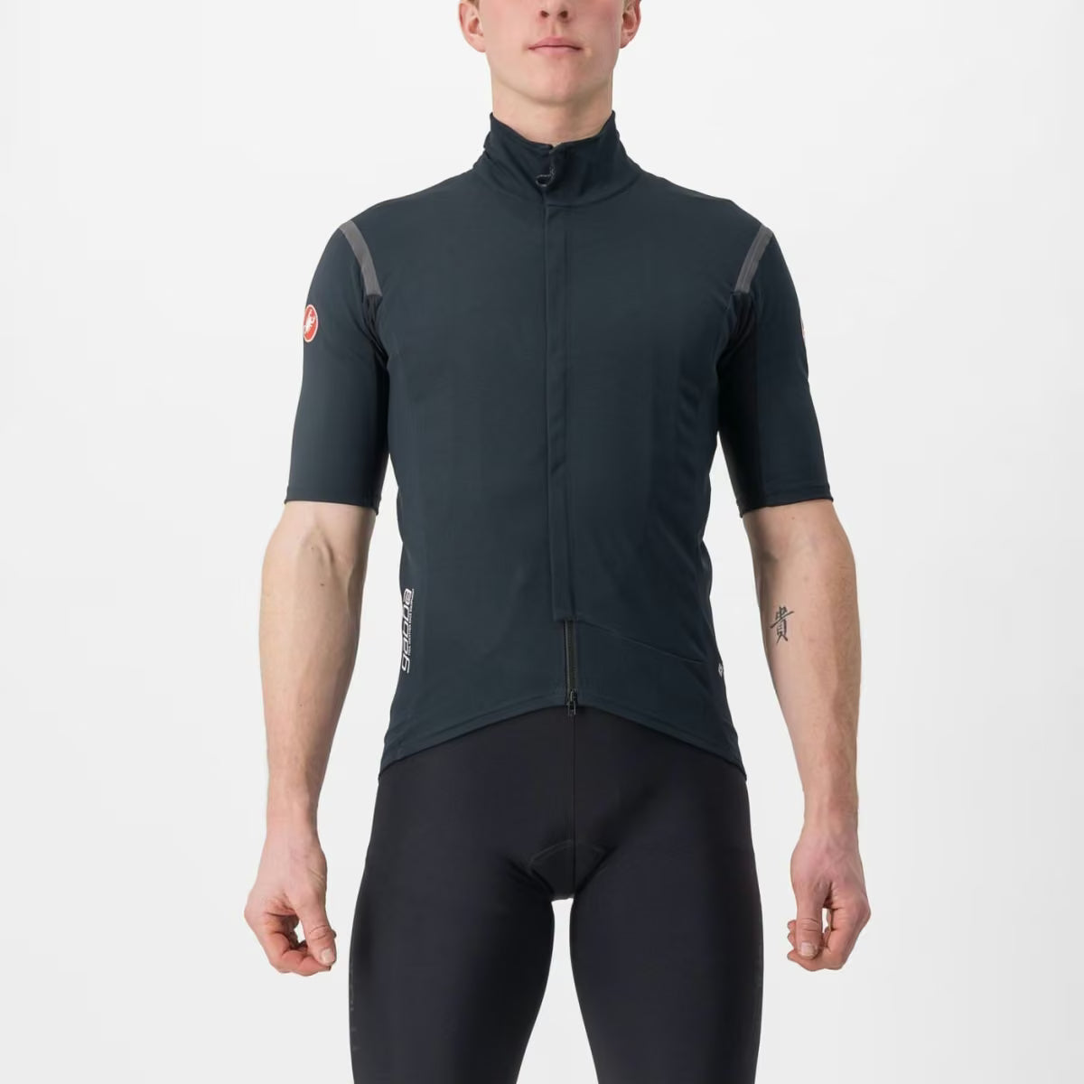 Castelli Gabba RoS 2 Jacket Men's Light Black/Black Reflex - Image 1