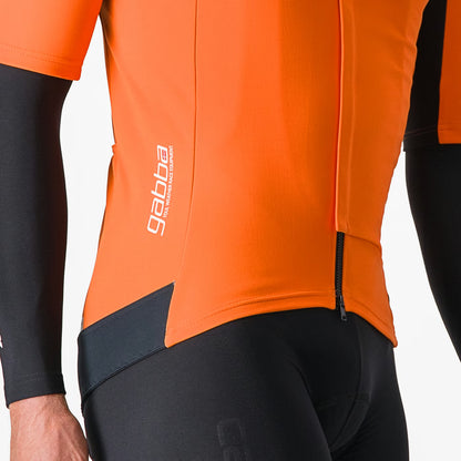Castelli Gabba RoS 2 Jacket Men's Red Orange/Dark Gray - Image 5