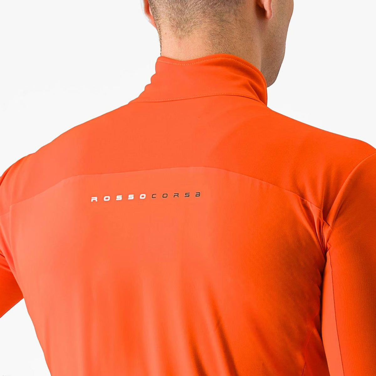 Castelli Perfetto RoS 2 Wind Jersey Men's Brilliant Orange - Image 7