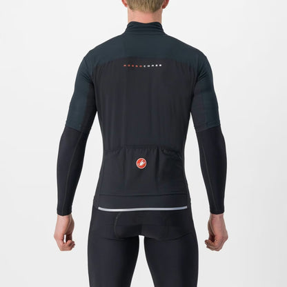 Castelli Perfetto RoS 2 Wind Jersey Men's Light Black - Image 2