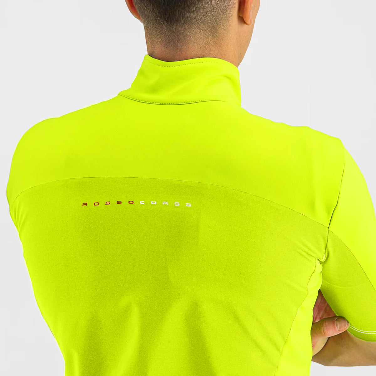 Castelli Perfetto RoS 2 Wind Jersey Men's Electric Lime - Image 3