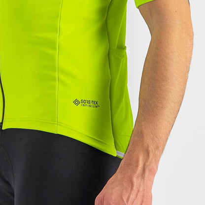 Castelli Perfetto RoS 2 Wind Jersey Men's Electric Lime - Image 5