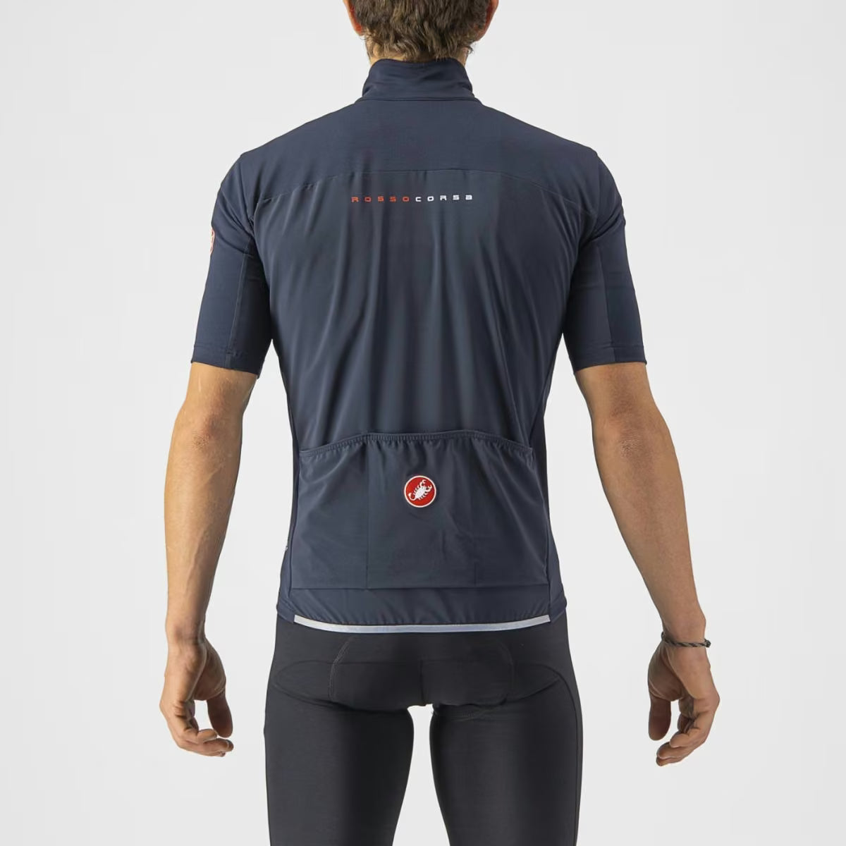 Castelli Perfetto RoS 2 Wind Jersey Men's Savile Blue - Image 2