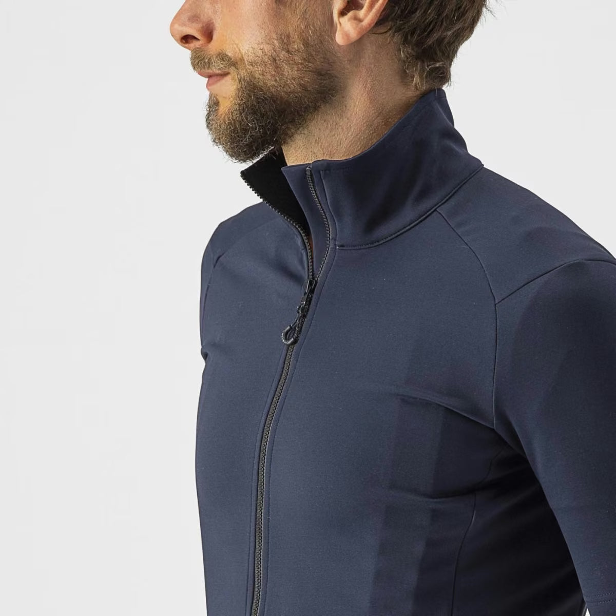 Castelli Perfetto RoS 2 Wind Jersey Men's Savile Blue - Image 5