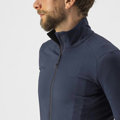 Castelli Perfetto RoS 2 Wind Jersey Men's Savile Blue - Image 5