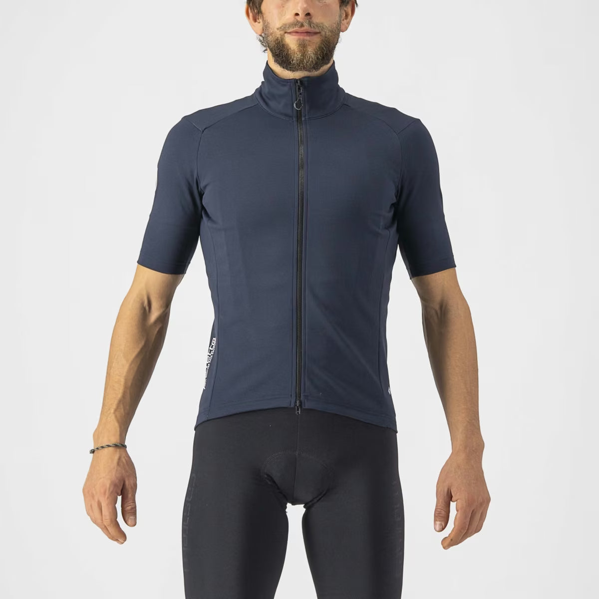 Castelli Perfetto RoS 2 Wind Jersey Men's Savile Blue - Image 1